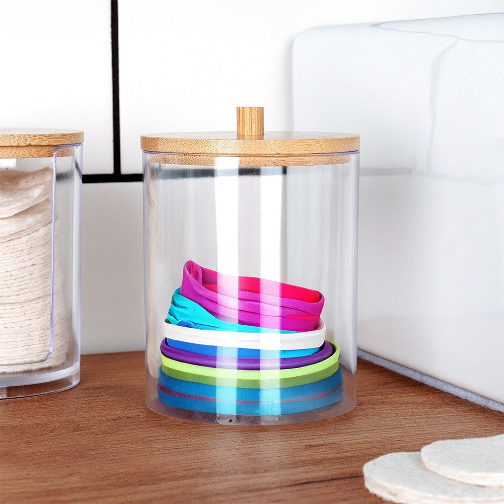 Container for sticks and cosmetic pads 2 pcs.