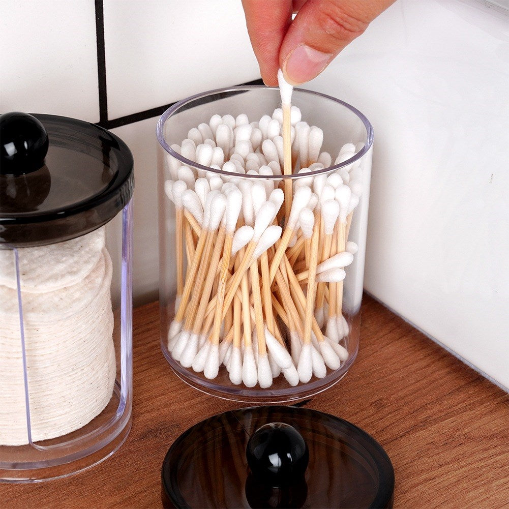 Container for sticks and cosmetic pads 2 pcs.