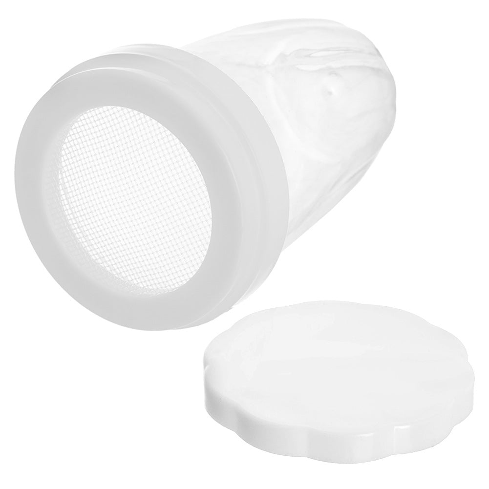 Container with sieve for powdered sugar and cinnamon 250 ml