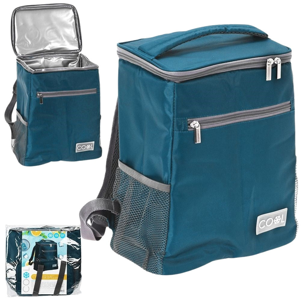 Convenient cooler backpack for food and drinks, perfect for travel
