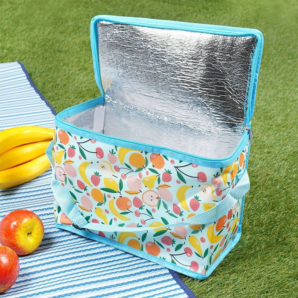 Convenient cooler bag for hot and cold meals on trips