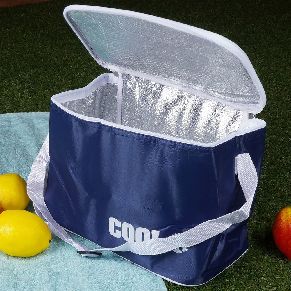 Convenient cooler bag for hot and cold meals on trips