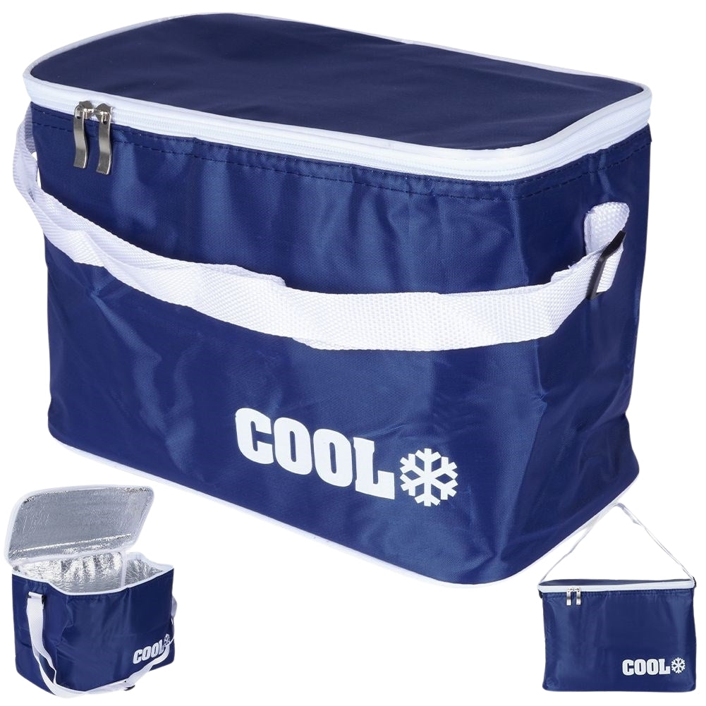 Convenient cooler bag for hot and cold meals on trips