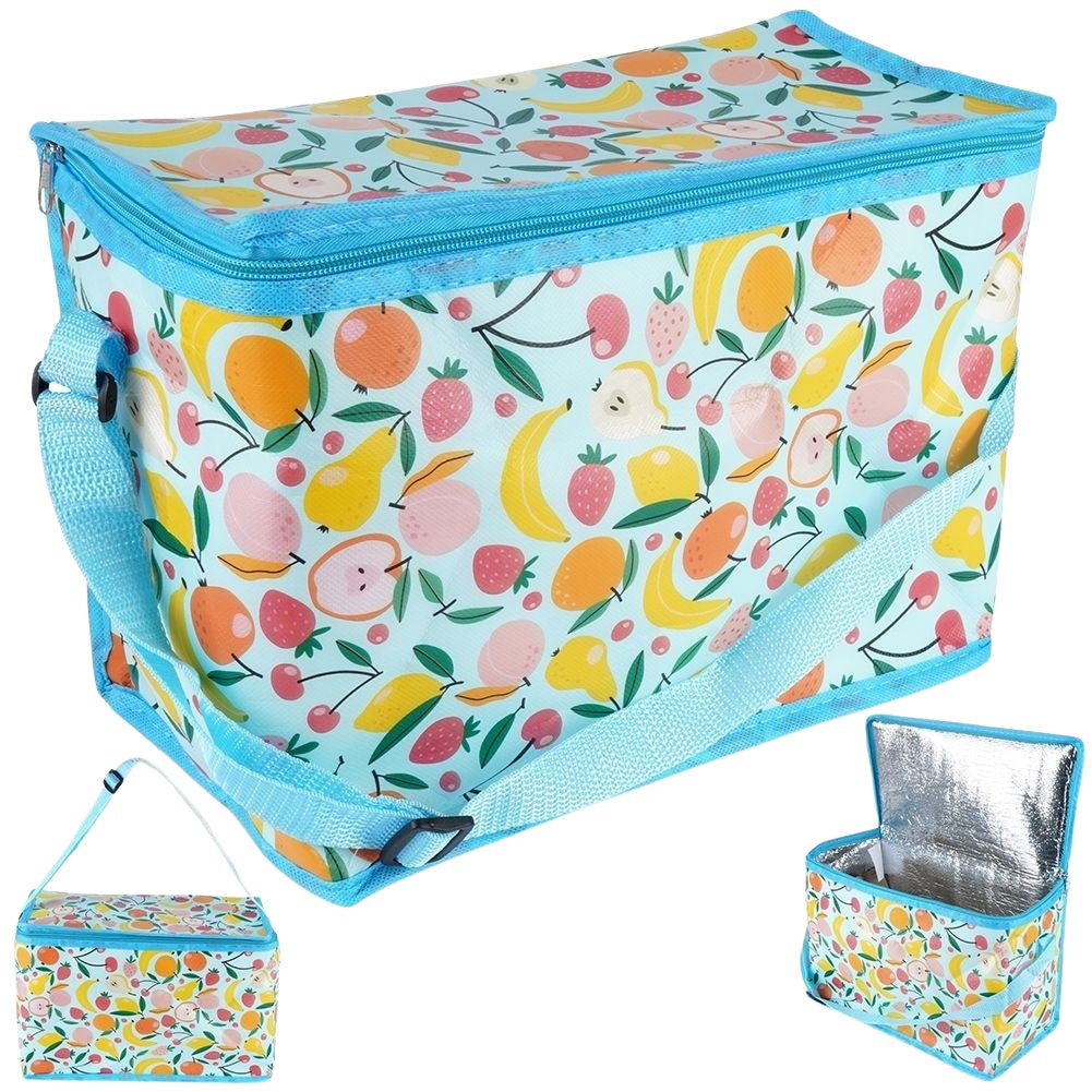 Convenient cooler bag for hot and cold meals on trips