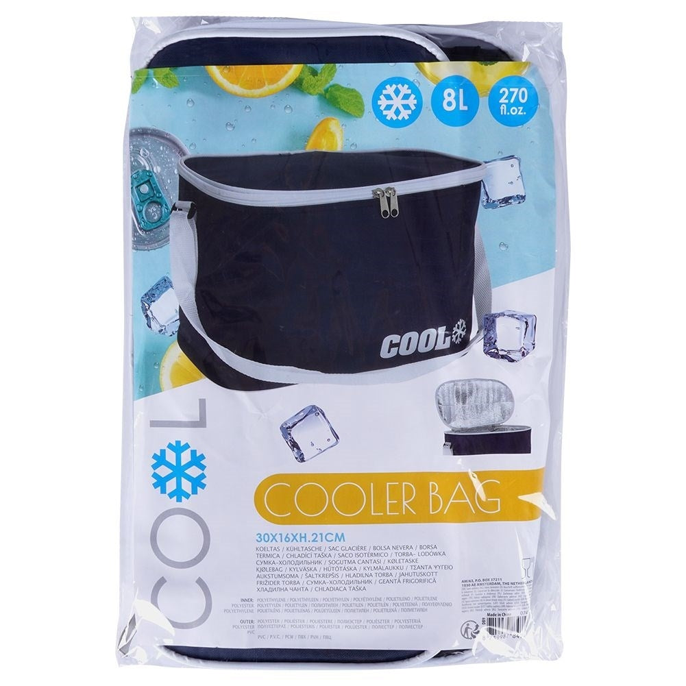Convenient cooler bag for hot and cold meals on trips