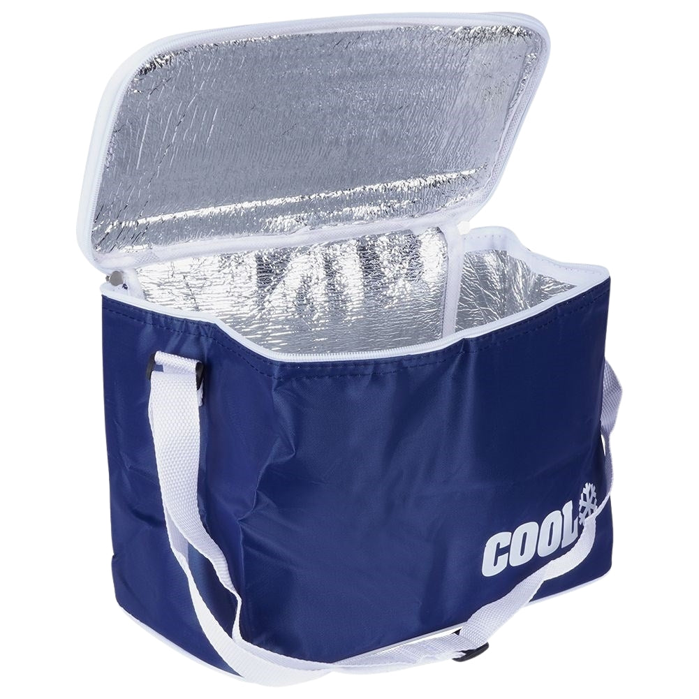 Convenient cooler bag for hot and cold meals on trips