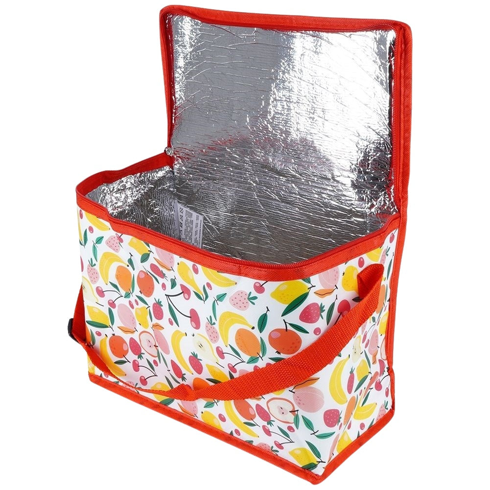 Convenient cooler bag for hot and cold meals on trips