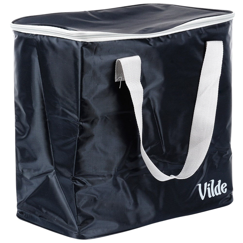 Convenient cooler bag for meals and drinks, hot and cold.