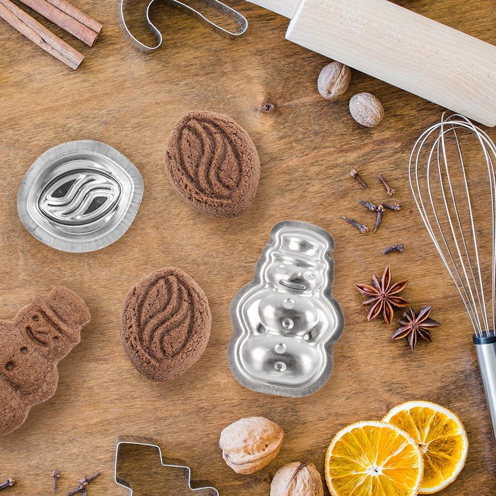 Cookie Cutters Set, Steel, 20 Pcs, 3D Baking