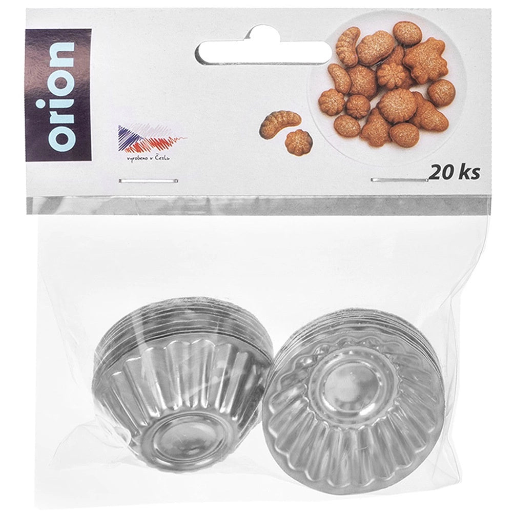 Cookie Cutters Set, Steel, 20 Pieces, Round Shape
