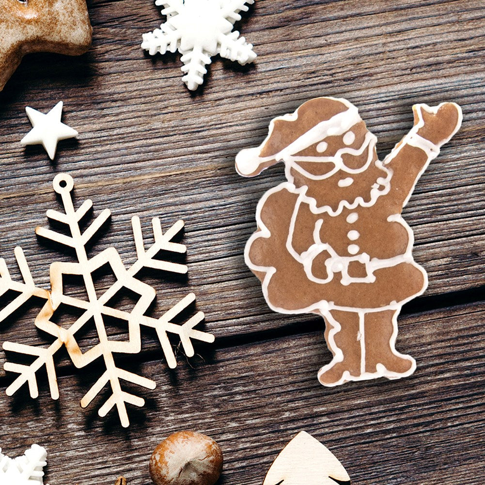 Cookie cutter steel Santa 7.3 cm