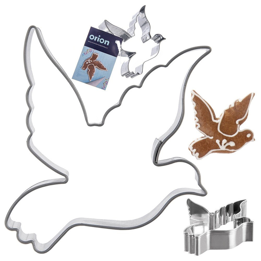 Cookie cutter steel dove 6 cm