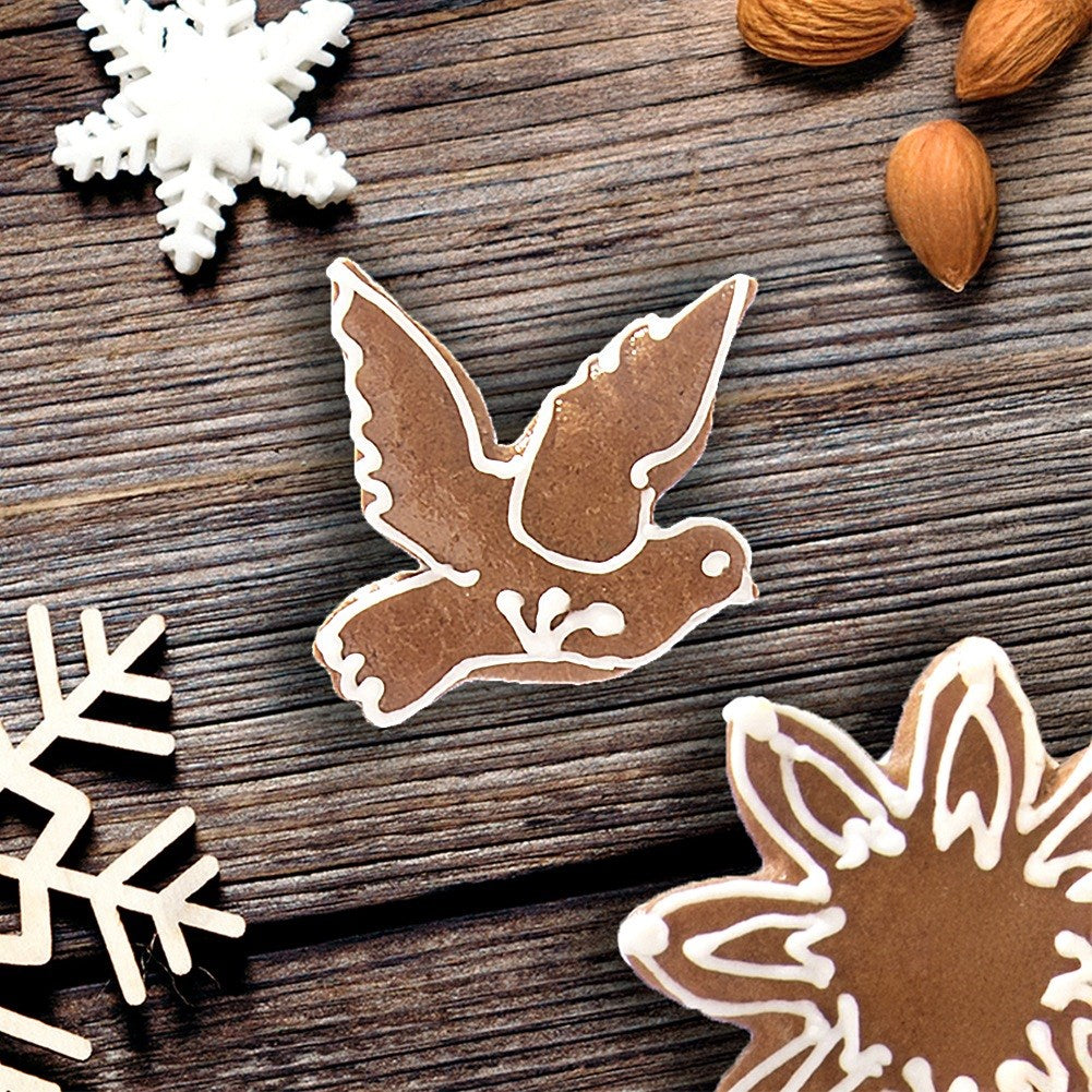 Cookie cutter steel dove 6 cm