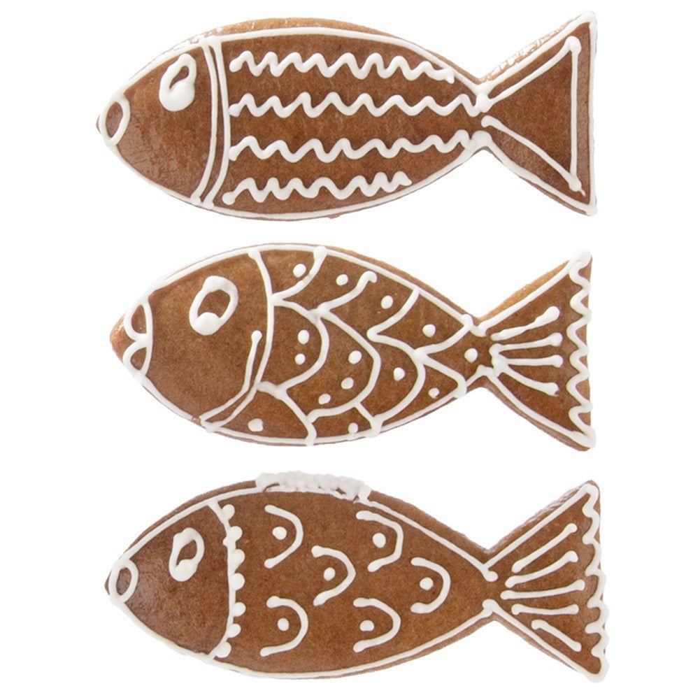 Cookie cutter steel fish 9 cm