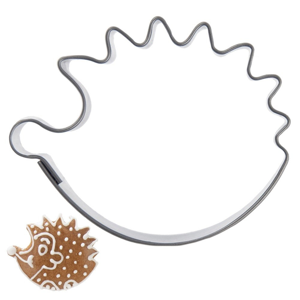 Cookie cutter steel hedgehog 5 cm