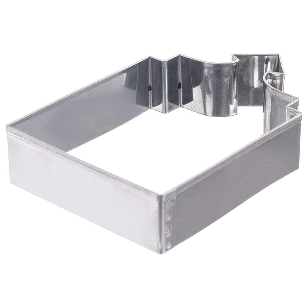 Cookie cutter steel house 10 cm