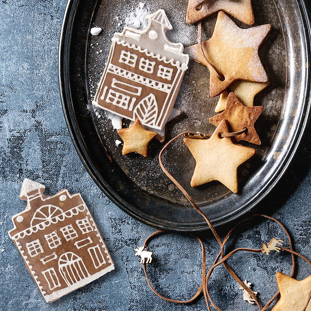 Cookie cutter steel house 10 cm