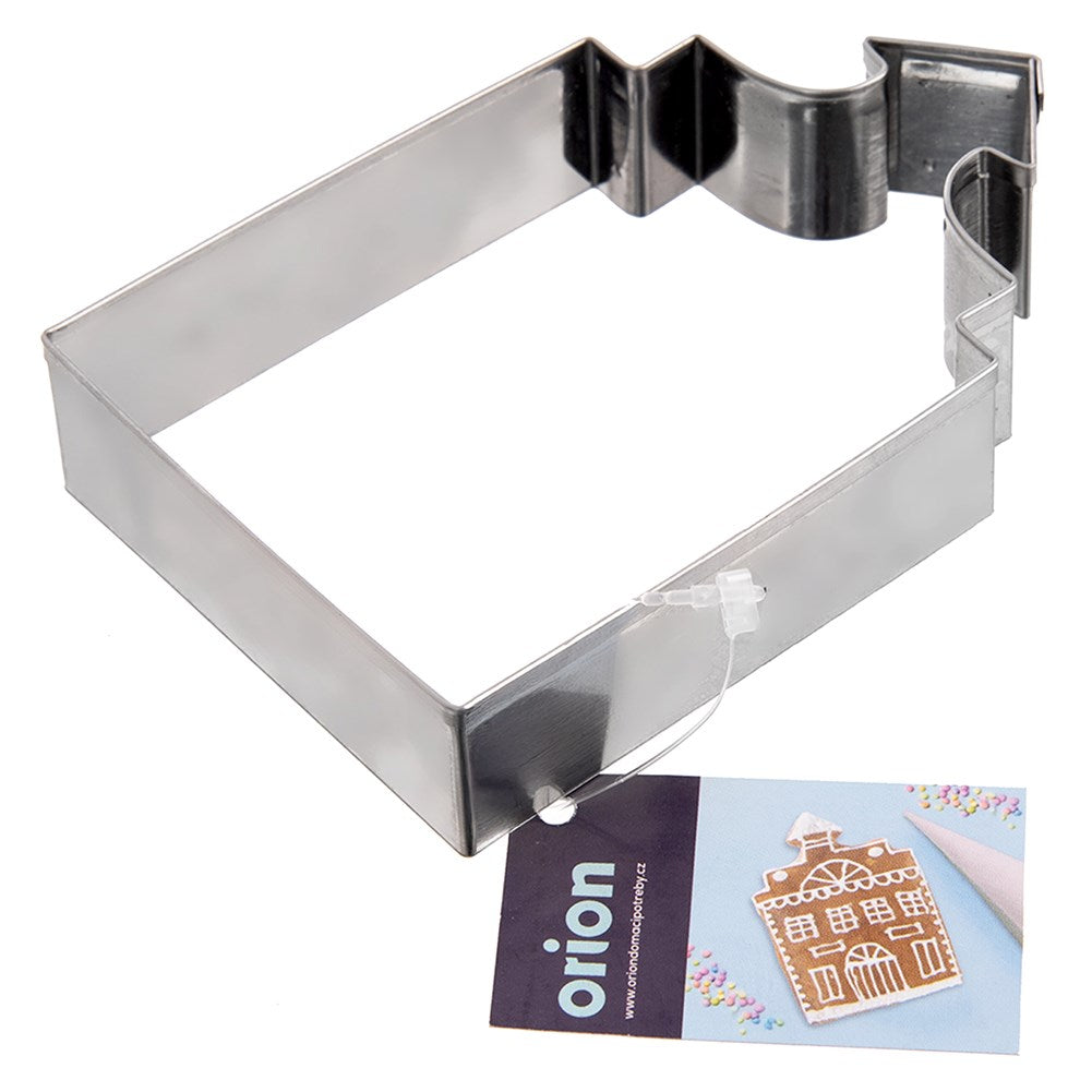 Cookie cutter steel house 10 cm