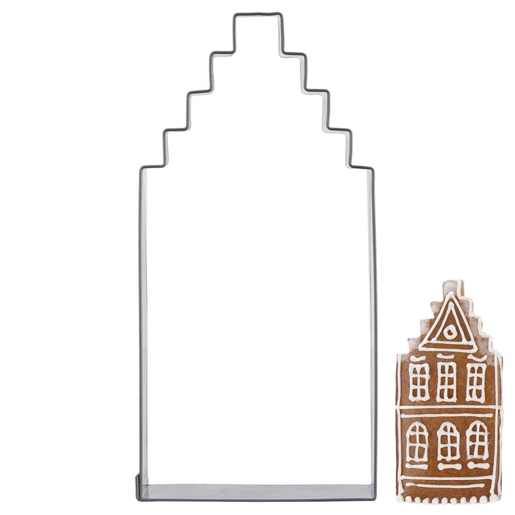 Cookie cutter steel house 12 cm