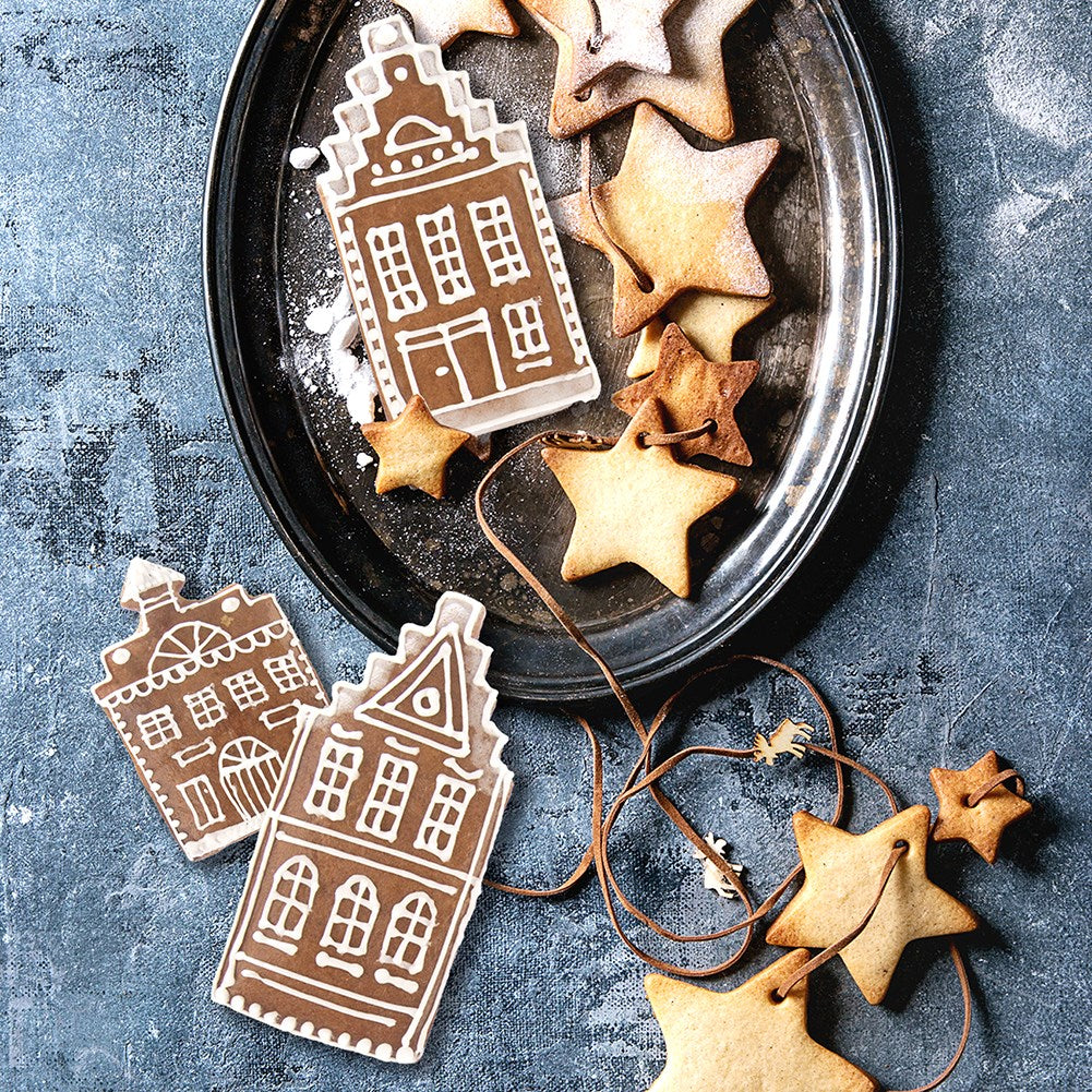 Cookie cutter steel house 12 cm