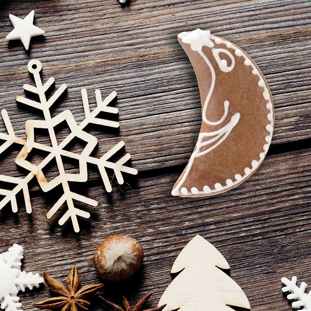 Cookie cutter steel moon 6 cm