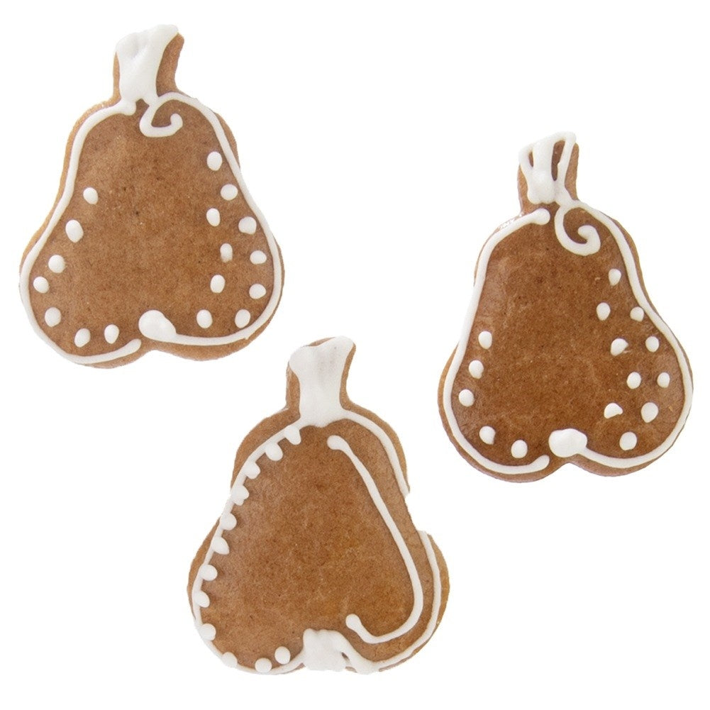 Cookie cutter steel pear 4.5 cm