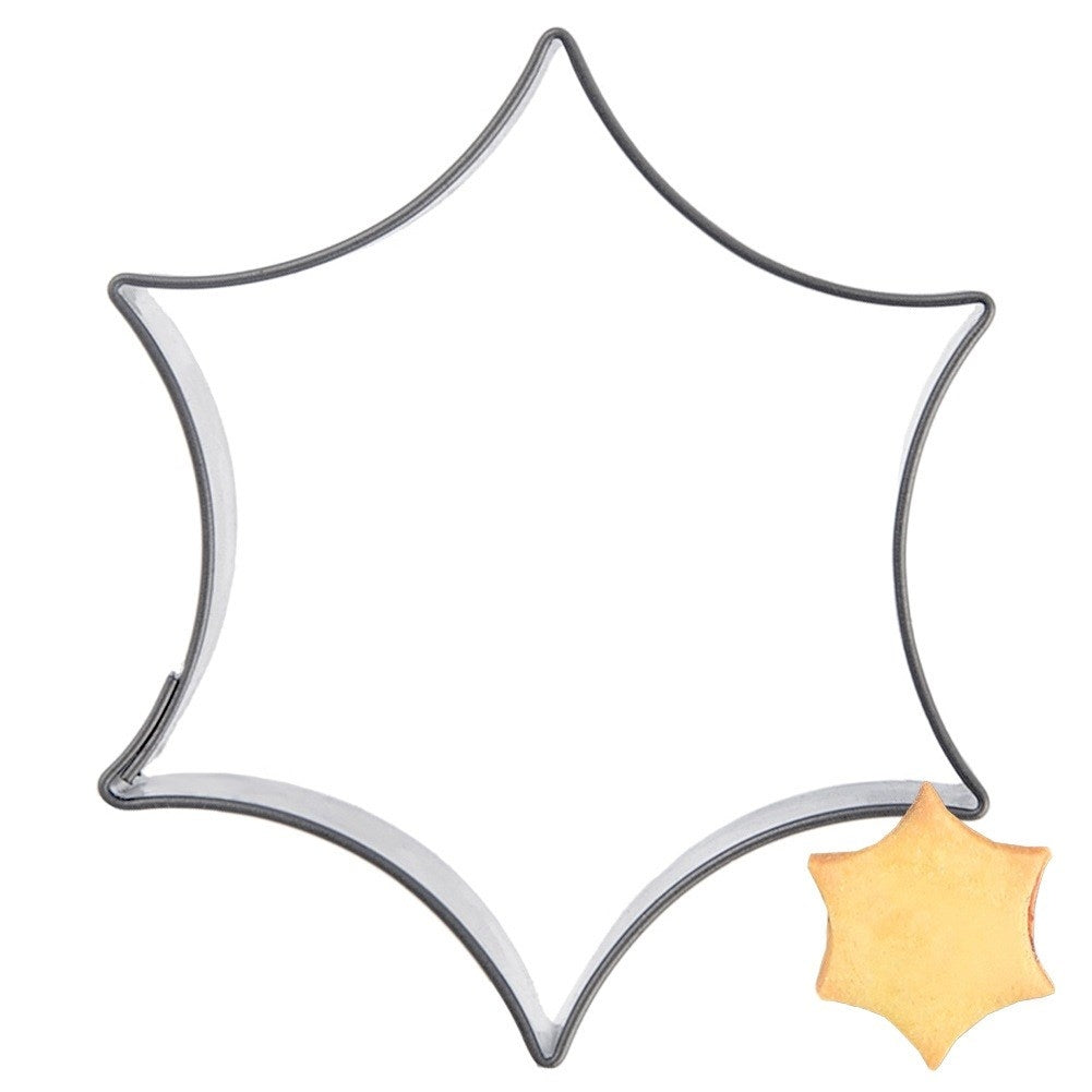 Cookie cutter steel star 5.5 cm