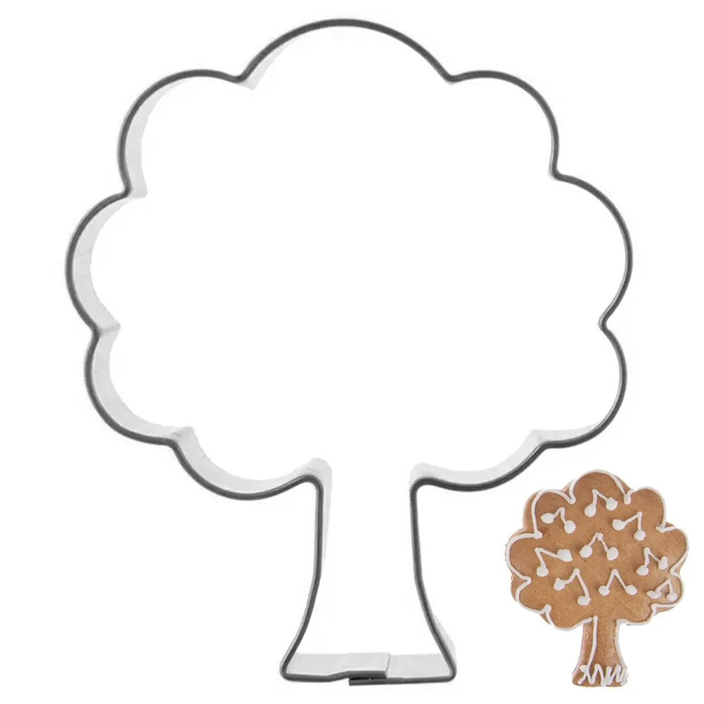 Cookie cutter steel tree 6 cm