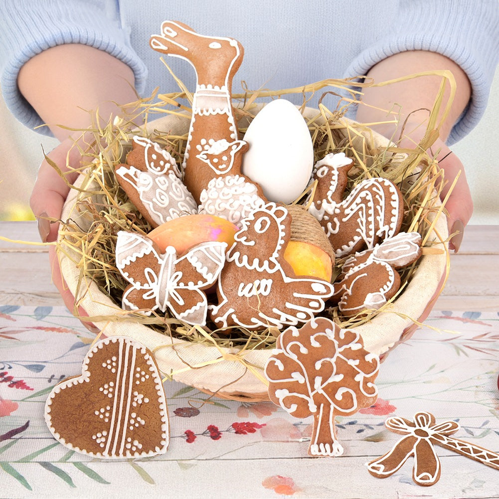 Cookie cutter steel tree 6 cm