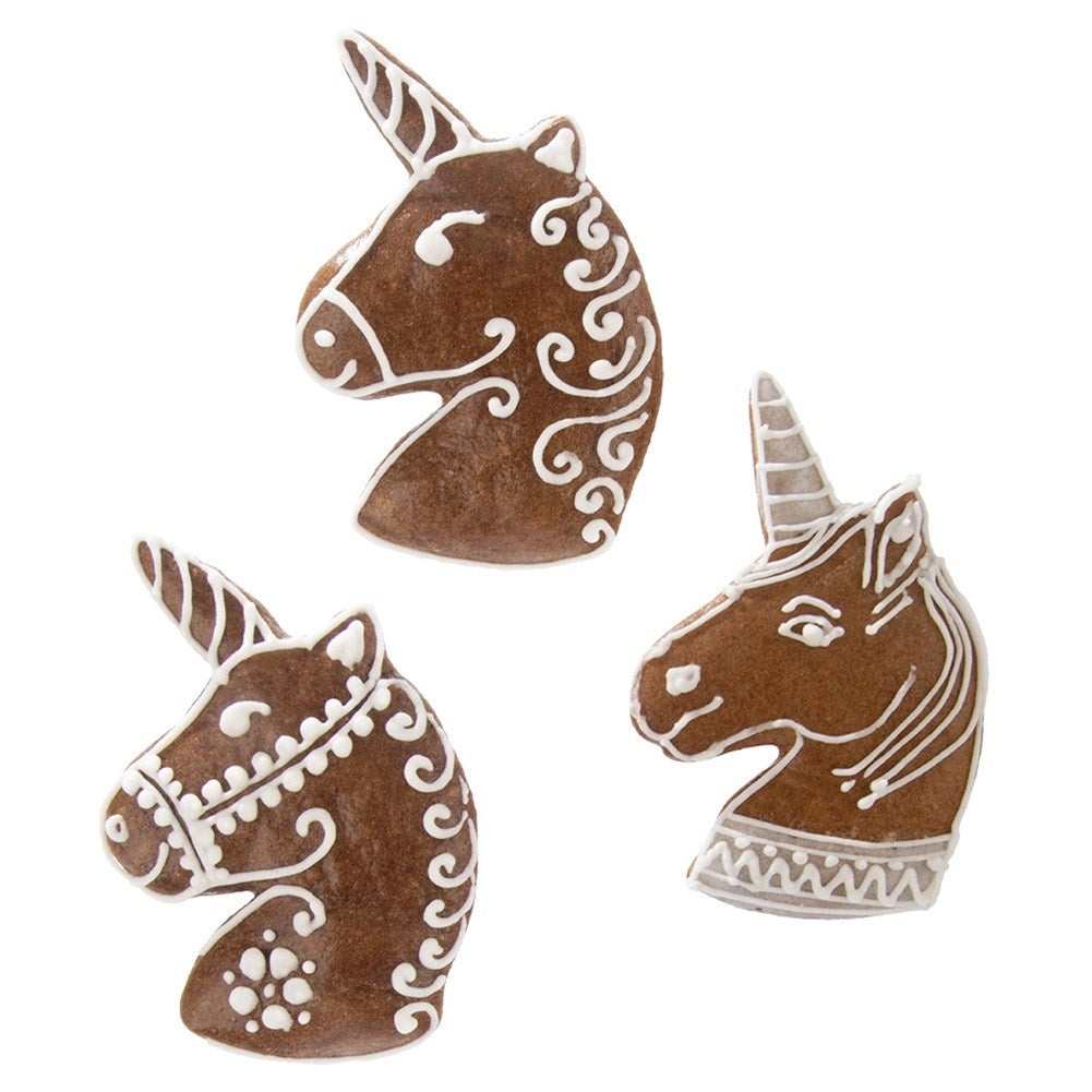 Cookie cutter steel unicorn 9 cm