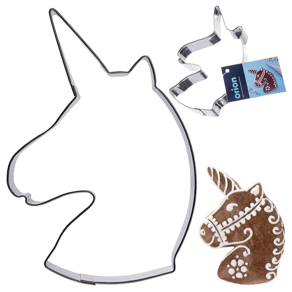 Cookie cutter steel unicorn 9 cm