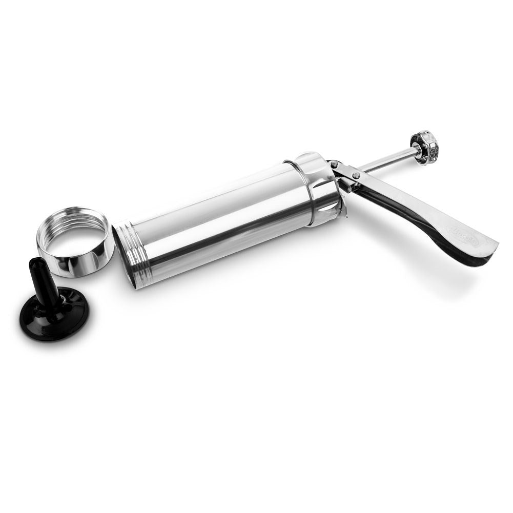 Cookie press 21 cm: Decorate cakes and desserts with 25 pieces