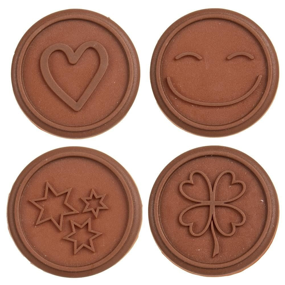 Cookie stamp set: Wooden stamp, Silicone tips & Forming ring