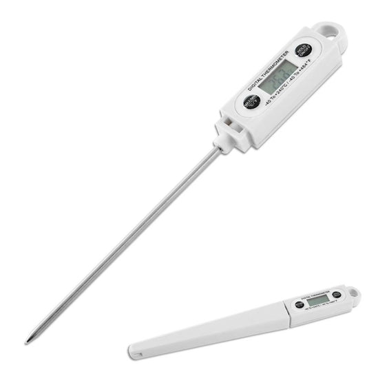 Cooking thermometer with probe for perfect meat temperature