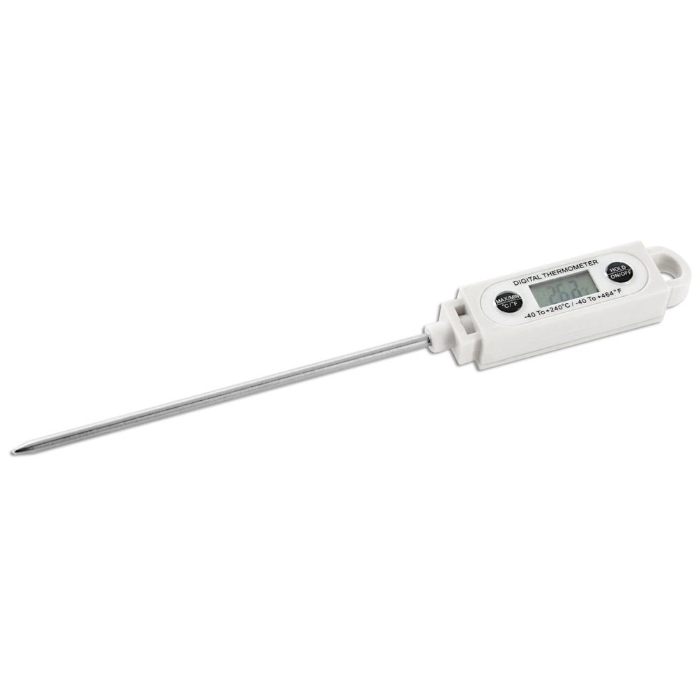 Cooking thermometer with probe for perfect meat temperature