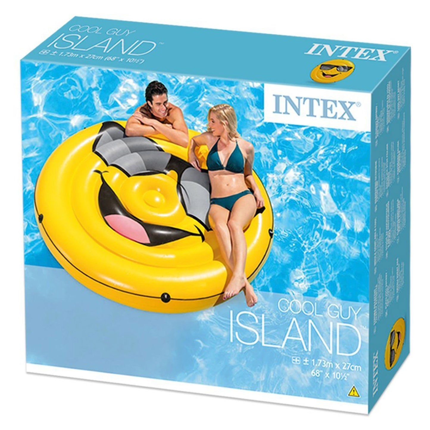 Cool Guy inflatable mattress 173 x 27 cm INTEX 57254
