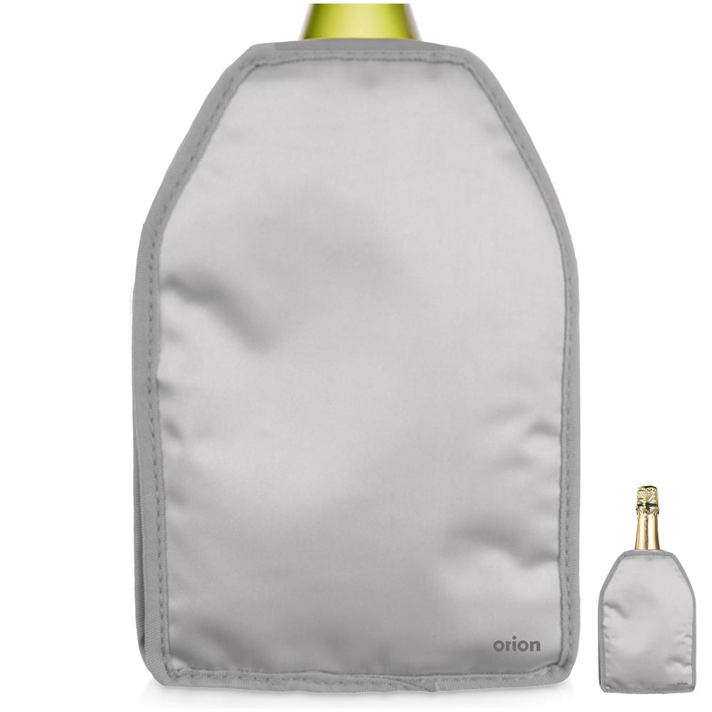 Cooling bottle cover silver