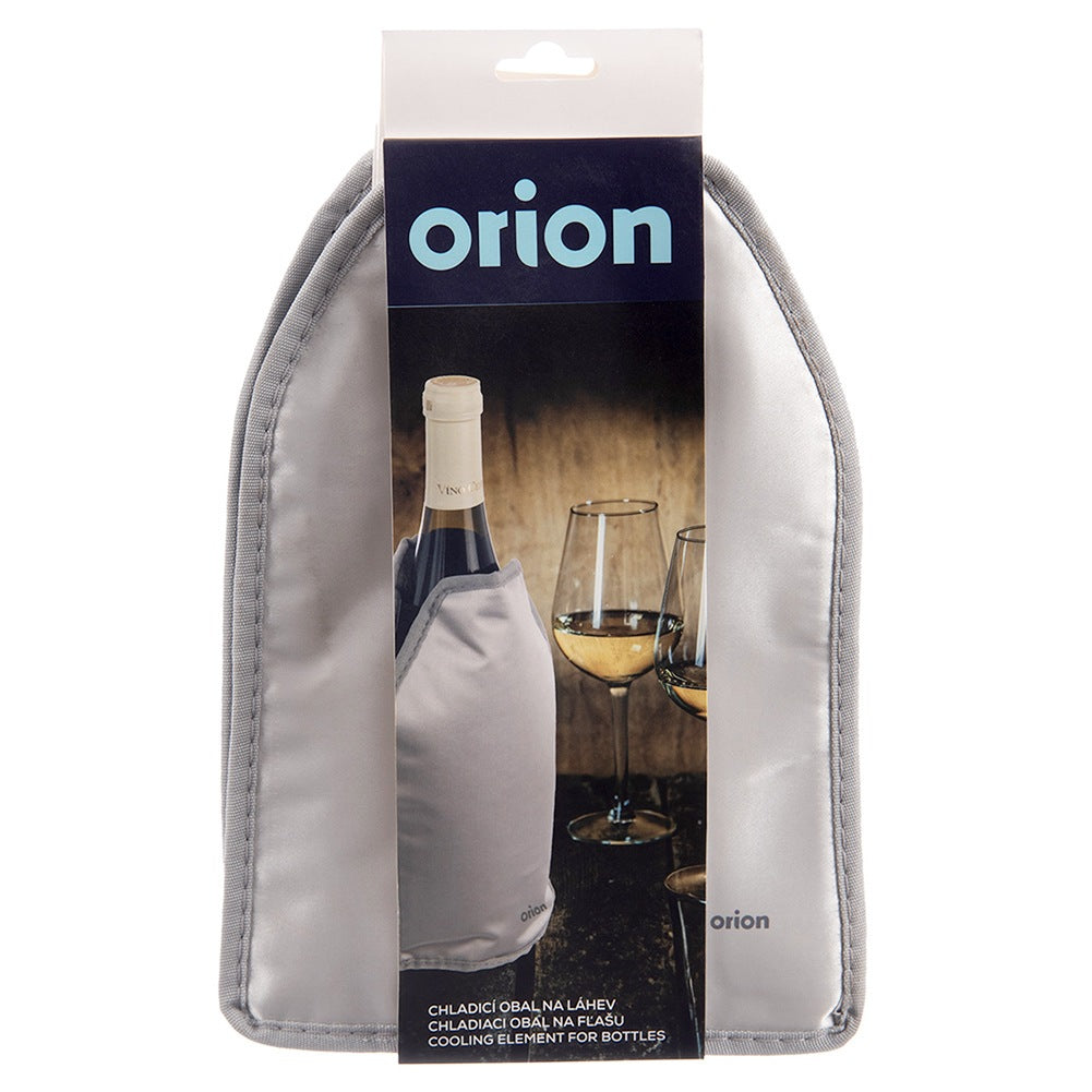 Cooling bottle cover silver