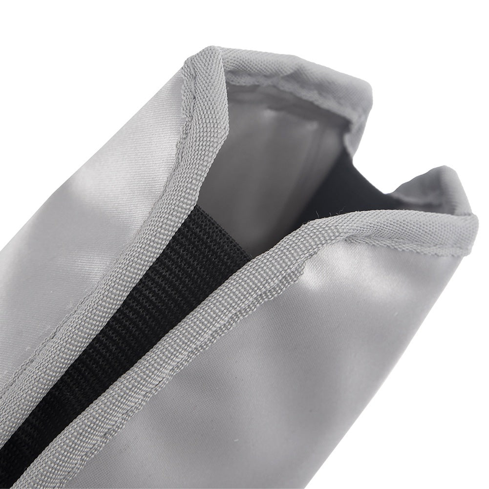 Cooling bottle cover silver