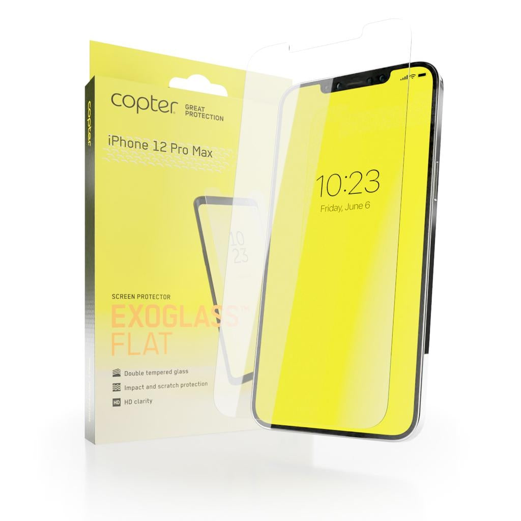 Copter Exoglass Screen Protector for iPhone 12 Pro Max 6.7"