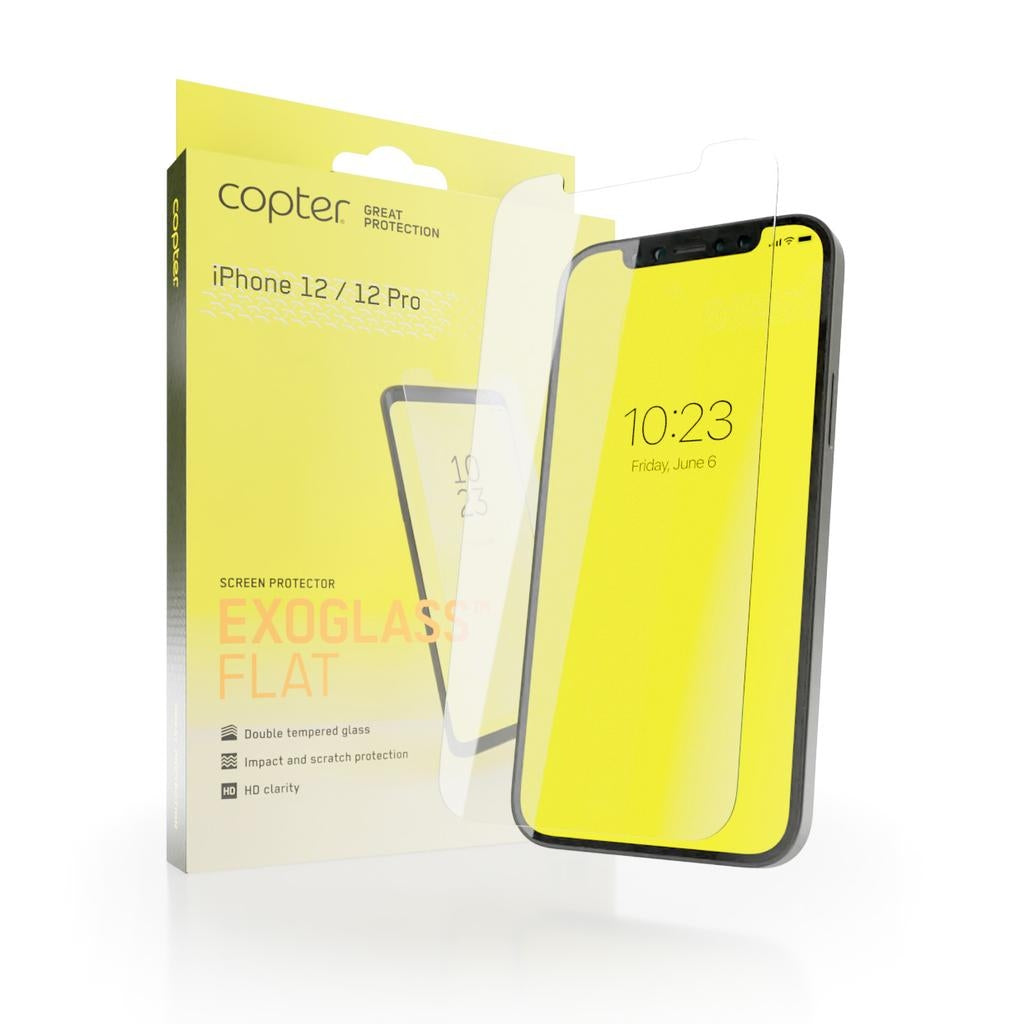 Copter Exoglass Screen Protector for iPhone 12 Pro & iPhone 12 6.1"