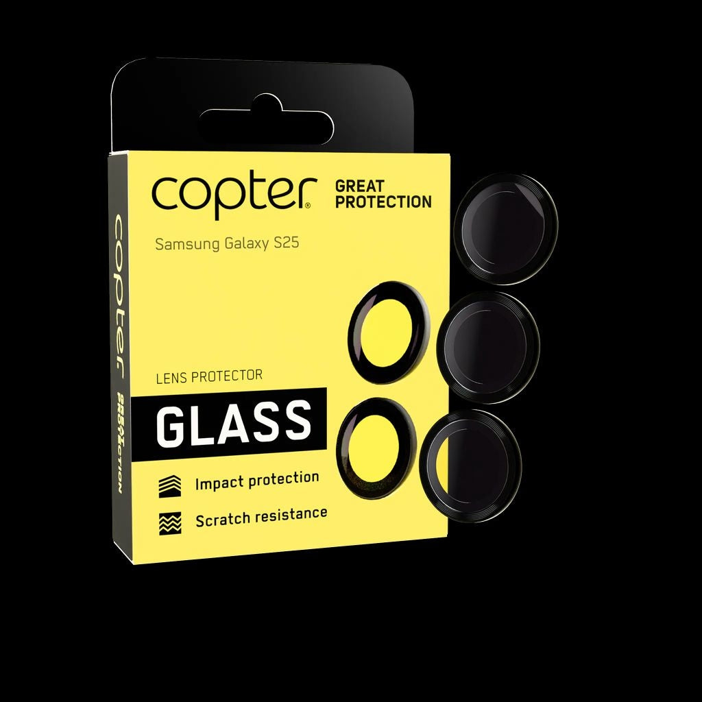 Copter Samsung Galaxy S25 FE Exoglass Lens Rings Lens Protector