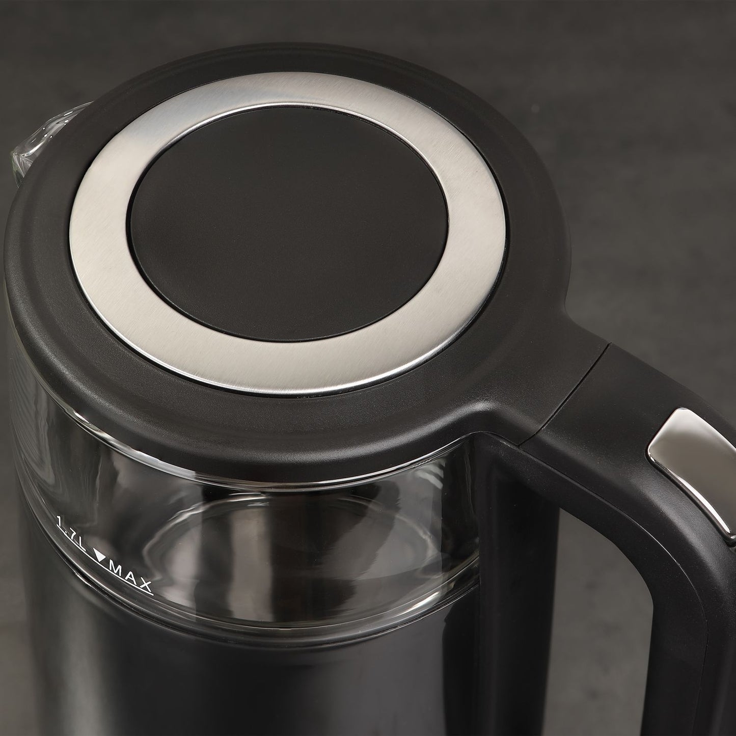 Cordless Electric Kettle 1.7L, 2200W, Temp Control