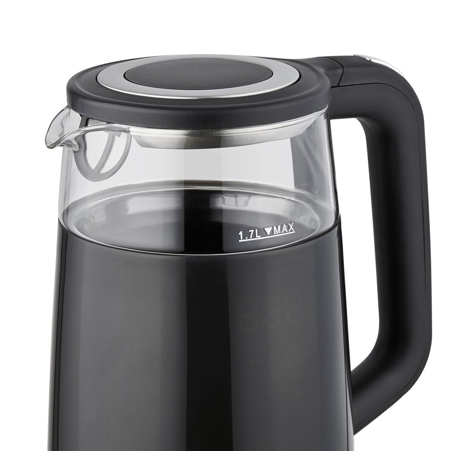 Cordless Electric Kettle 1.7L, 2200W, Temp Control