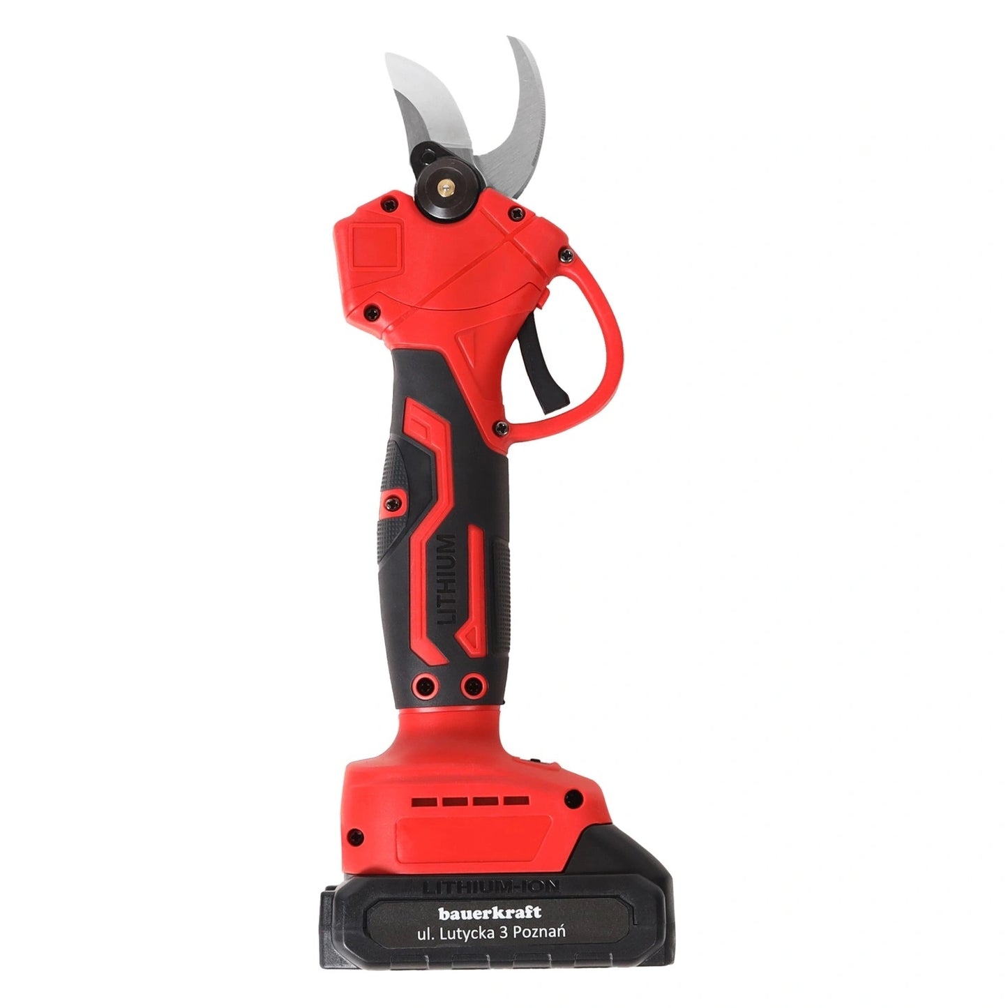 Cordless Electric Pruning Shears 21V, 30mm Cut, 2 Batteries