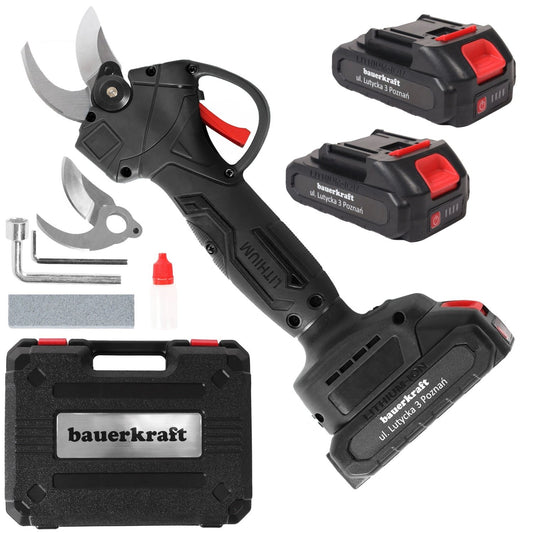Cordless Electric Pruning Shears 21V, 30mm Cutting Diameter