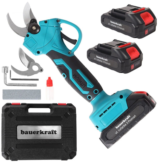 Cordless Electric Pruning Shears 21V, 30mm Cutting Diameter
