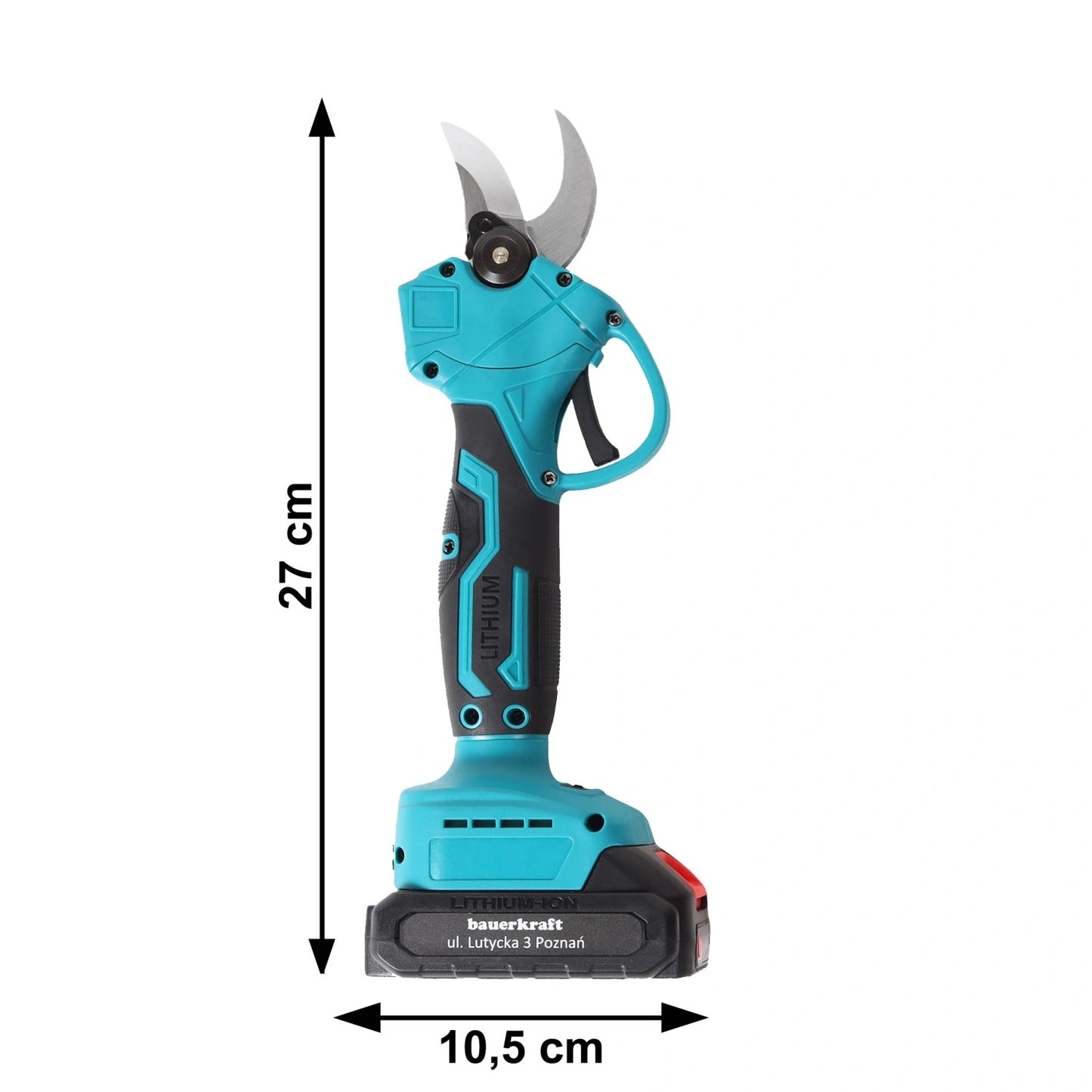Cordless Electric Pruning Shears 21V, 30mm Cutting Diameter