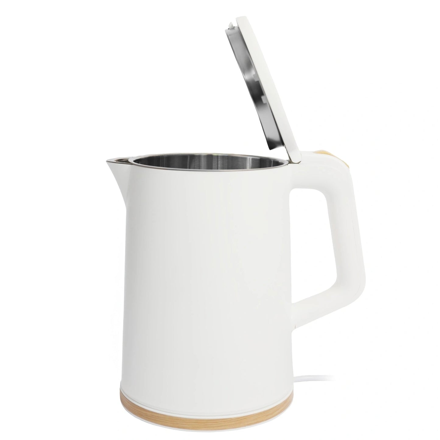 Cordless Electric Travel Kettle, 1.2L, 1500W, White