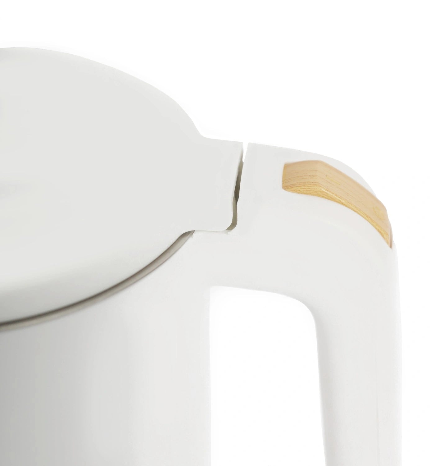 Cordless Electric Travel Kettle, 1.2L, 1500W, White